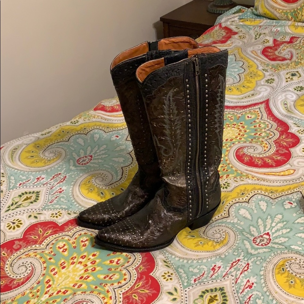 Dan Post dressy cowboy boots